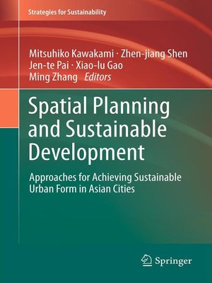 cover image of Spatial Planning and Sustainable Development
